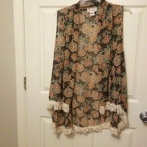 Ladies Sleeveless Cardigan